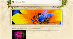 Desktop Screenshot of floraupclose.com